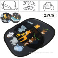 Último tecido PVC Cartoon Car Sunshade